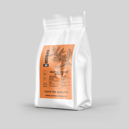Maple Roast Decaf Coffee Beans - Medium Roast | 100% Arabica, Freshly Roasted