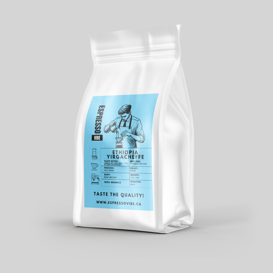 Ethiopian Yirgacheffe Coffee Beans - medium Roast | 100% Arabica, Freshly Roasted