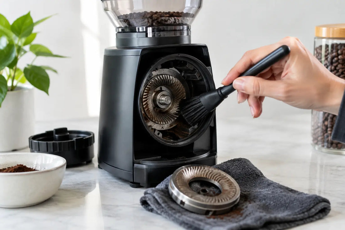How to Clean Coffee Grinder Without Ruining It