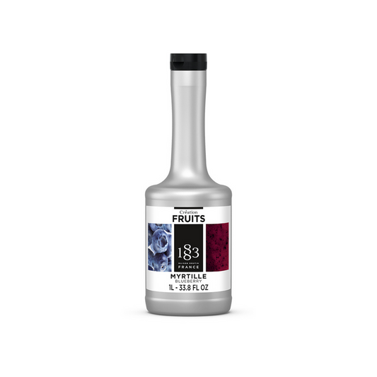 1883 Maison Routin Création Fruits Blueberry Fruit Purée 1L bottle