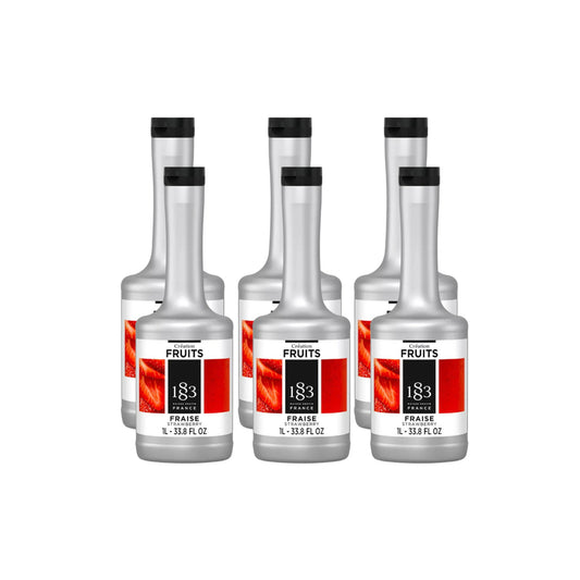 1883 Maison Routin 1883 Strawberry Puree  six bottle 1L case