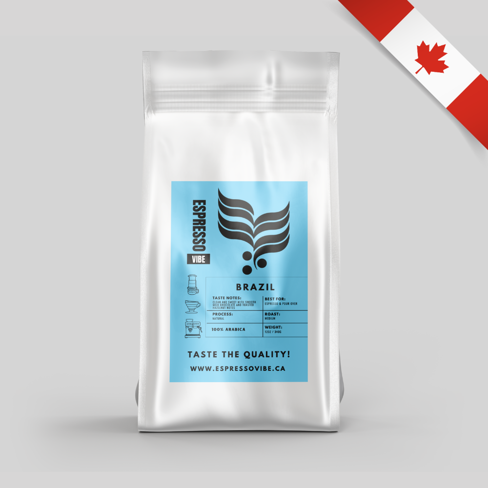Brazil – Single Origin Medium Roast Coffee Beans (100% Arabica) – 12oz / 2lb