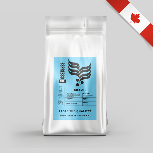 Brazil – Single Origin Medium Roast Coffee Beans (100% Arabica) – 12oz / 2lb