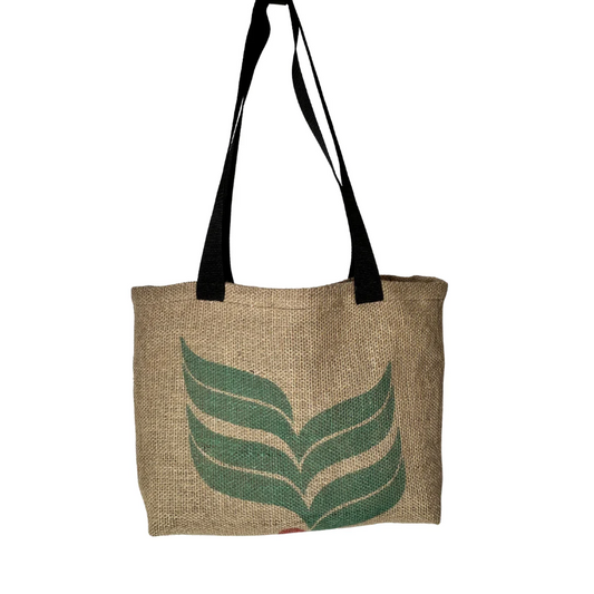 Handmade Upcycled Coffee Sack Tote