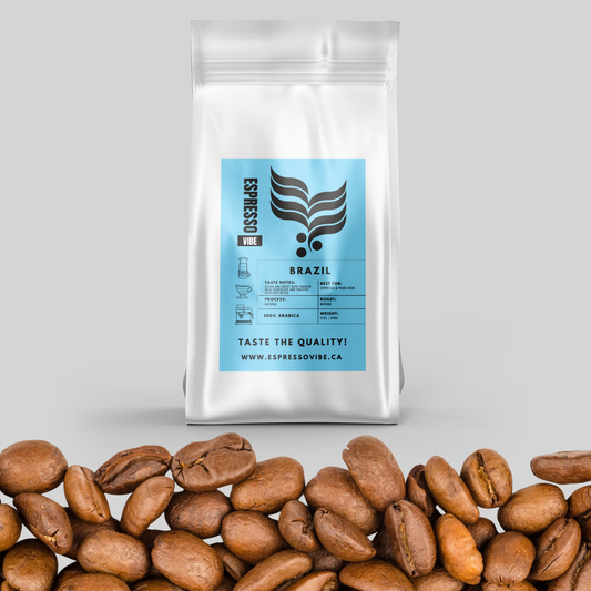 Brazil Coffee Beans - Medium Roast | 100% Arabica, Freshly Roasted 