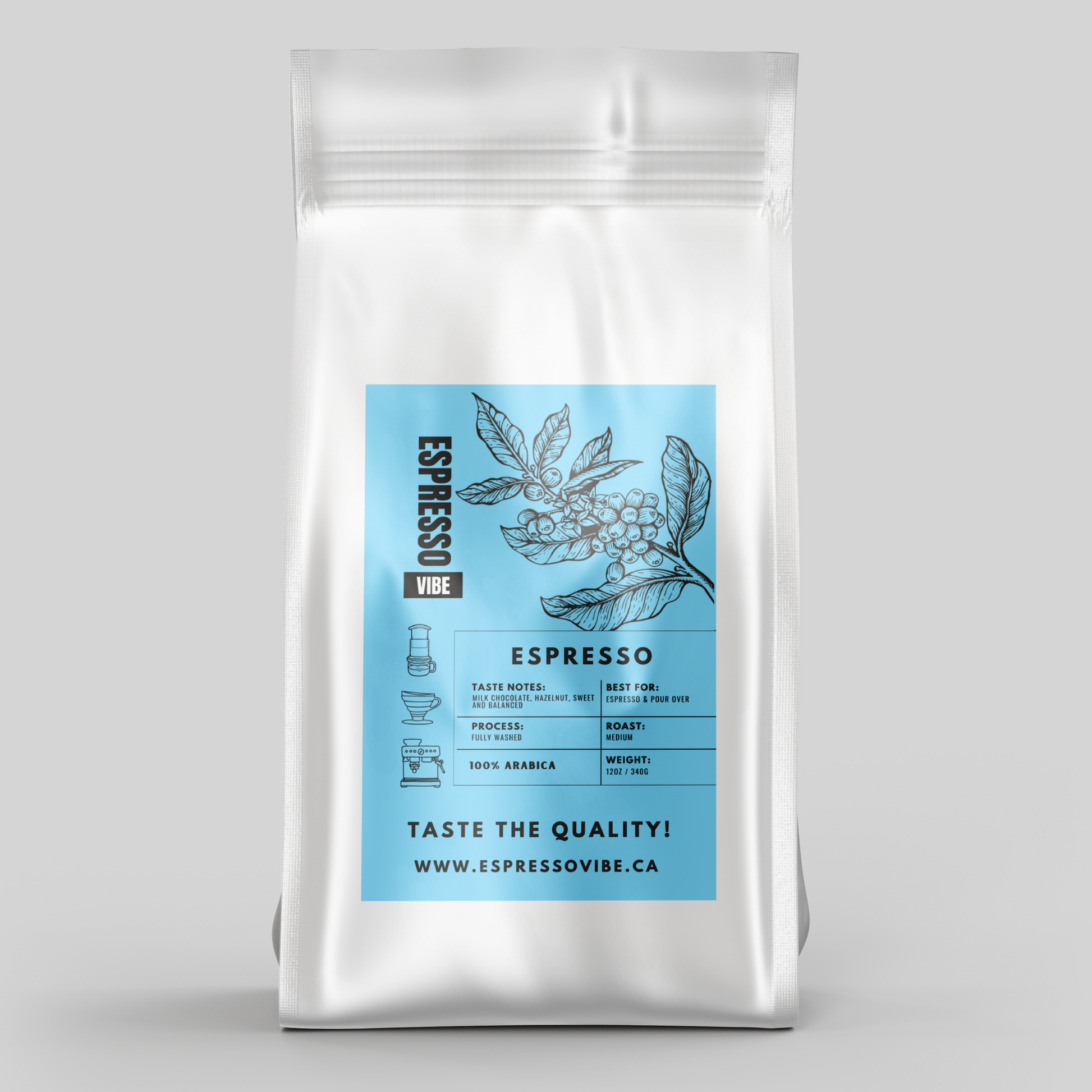 Espresso Blend Coffee Beans Medium Roast – Freshly Roasted in Winnipeg – Espresso Vibe”