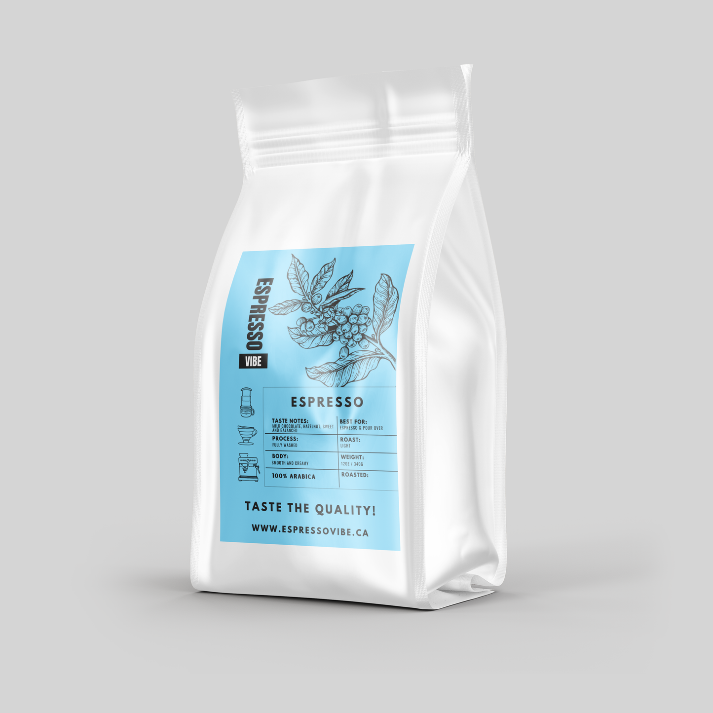 Espresso Coffee Beans - Medium Roast | 100% Arabica, Freshly Roasted