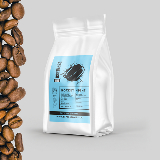 Hockey Night Espresso Coffee Beans - Dark Roast | 100% Arabica, Freshly Roasted