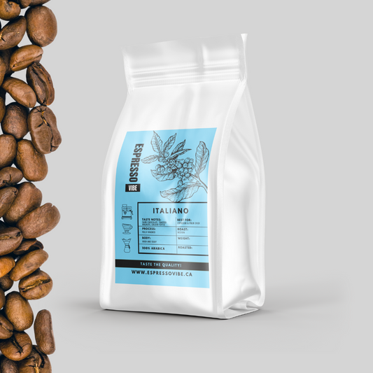 Italiano Coffee Beans - Medium Roast | 100% Arabica, Freshly Roasted