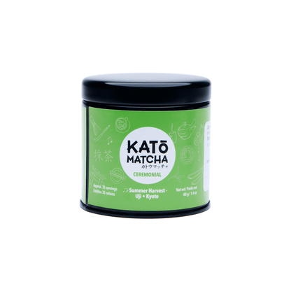 Kato Matcha Summer Harvest – Matcha
Bold Authentic Flavour: Ceremonial-grade summer harvest leaves produce a rich, full-bodied taste with a hint of sweetness. 